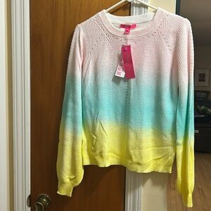 Lilly Pulitzer Ritzanna Sweater Medium new w/tags